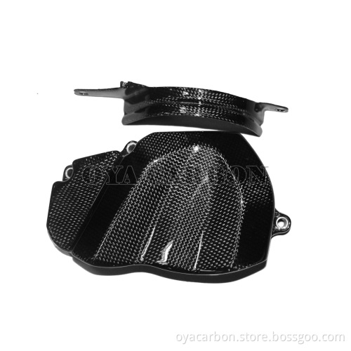 Carbon Fiber Motorbike Chain Cover for Kawasaki ZX10 07-08 (K#81)